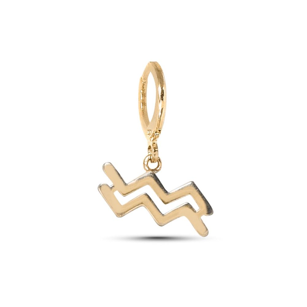 Berloque Signos Dourado Aquario TU